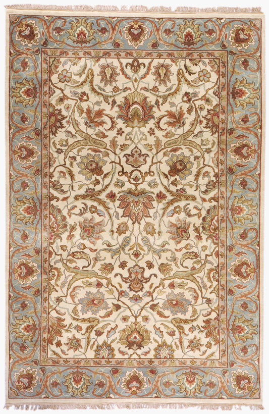 Taj Mahal TJ-1123 3' x 5' Handmade Wool Accent Rug