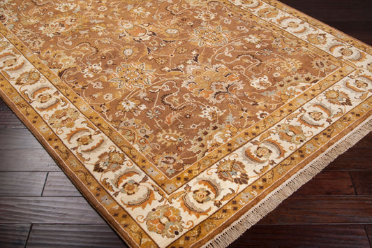 Taj Mahal TJ-1130 8ft Square Handmade Wool Area Rug