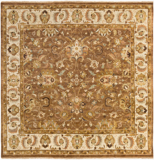Taj Mahal TJ-1130 8ft Square Handmade Wool Area Rug