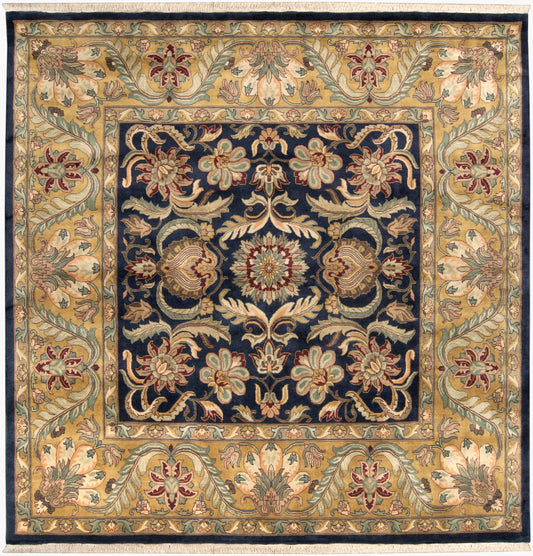 Taj Mahal TJ-309 8ft Square Handmade Wool Area Rug