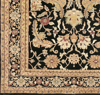 Alfombra de lana Taj Mahal TJ-44 de 2,4 m (8 pies) hecha a mano