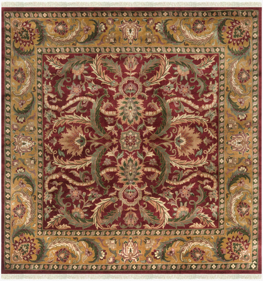 Taj Mahal TJ-59 8ft Square Handmade Wool Area Rug