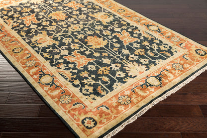 Taj Mahal TJ-6599 8ft Square Handmade Wool Area Rug