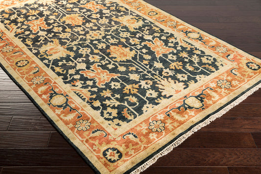 Taj Mahal TJ-6599 8ft Square Handmade Wool Area Rug