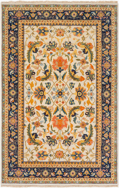 Taj Mahal TJ-6600 2' x 3' Handmade Wool Accent Rug