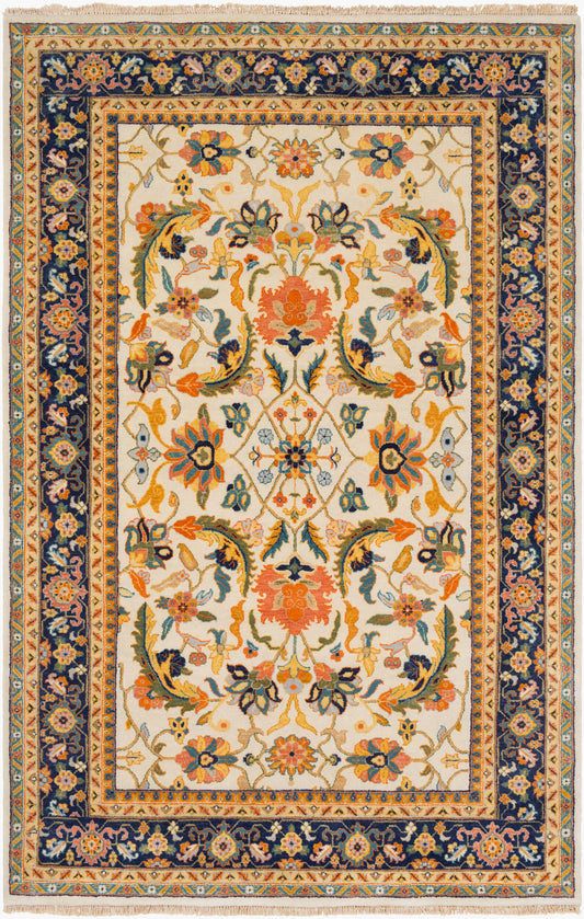 Taj Mahal TJ-6600 2' x 3' Handmade Wool Accent Rug