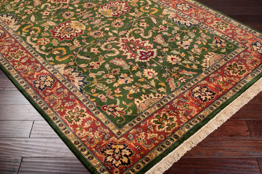 Taj Mahal TJ-837 8ft Square Handmade Wool Area Rug