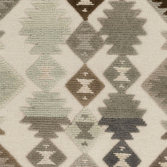 Tallo TLL-3003 Alfombra de lana hecha a mano de 8' x 10'