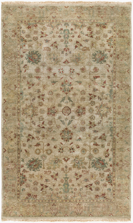 Alfombra de lana hecha a mano Temptress TMS-3001 de 1,52 m x 2,44 m