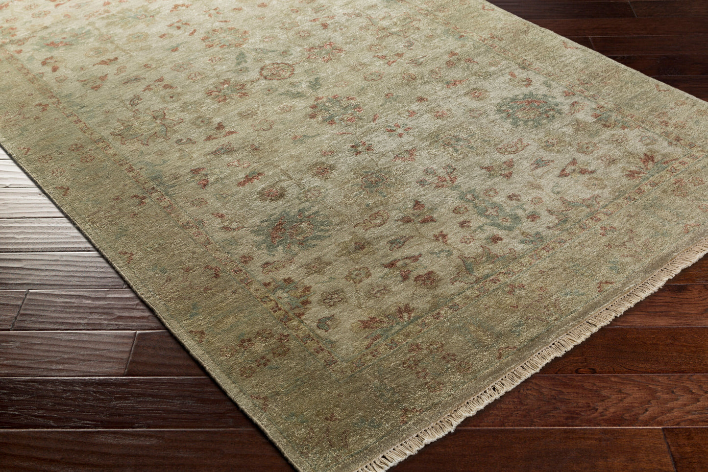 Alfombra de lana hecha a mano Temptress TMS-3001 de 1,52 m x 2,44 m