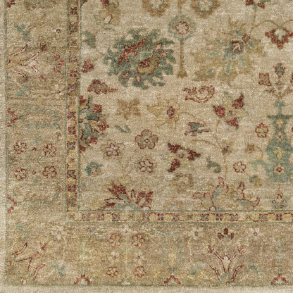 Alfombra decorativa de lana hecha a mano Temptress TMS-3001 de 2' x 3'