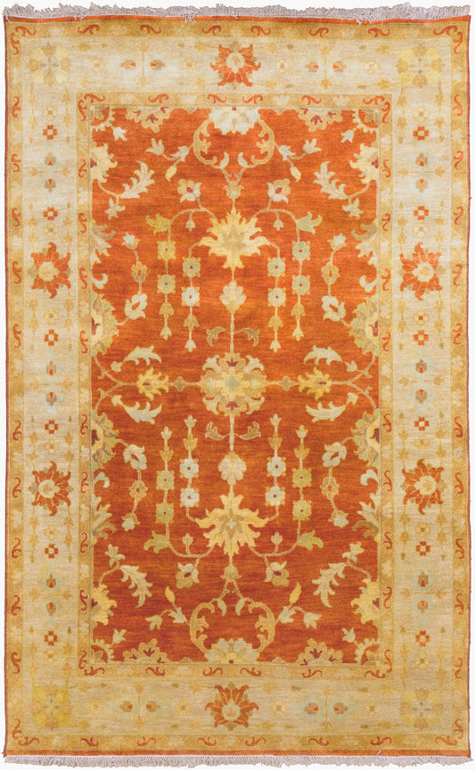 Alfombra decorativa de lana hecha a mano Temptress TMS-3002 de 90 x 150 cm