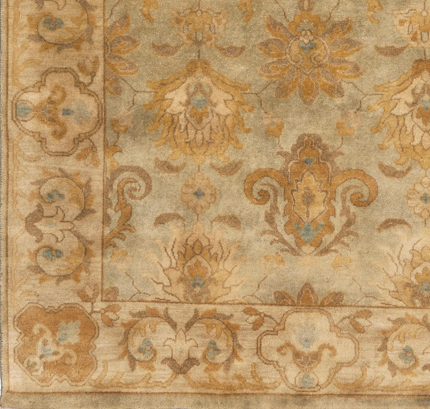 Alfombra decorativa de lana hecha a mano Temptress TMS-3003 de 2' x 3'