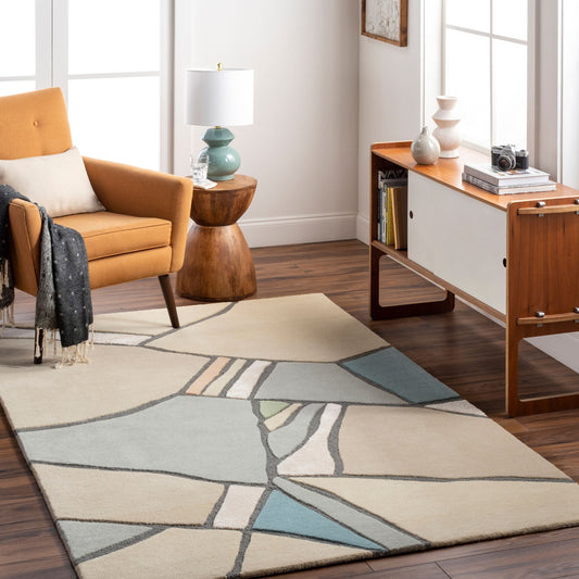 Tallinn TNL-2309 2' x 3' Handmade Accent Rug