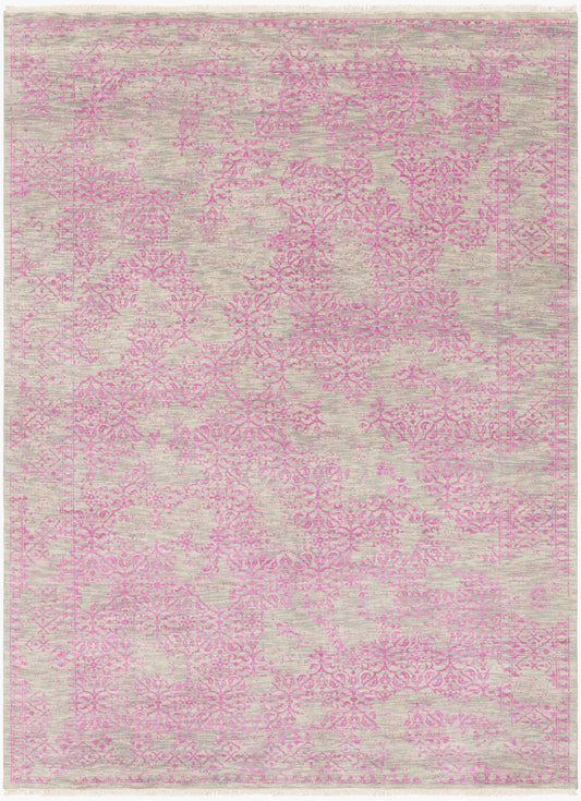 Alfombra de lana Transcendent TNS-9012, hecha a mano, de 2,68 m x 3,55 m