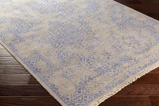 Alfombra de lana Transcendent TNS-9013 de 1,52 m x 2,74 m, hecha a mano