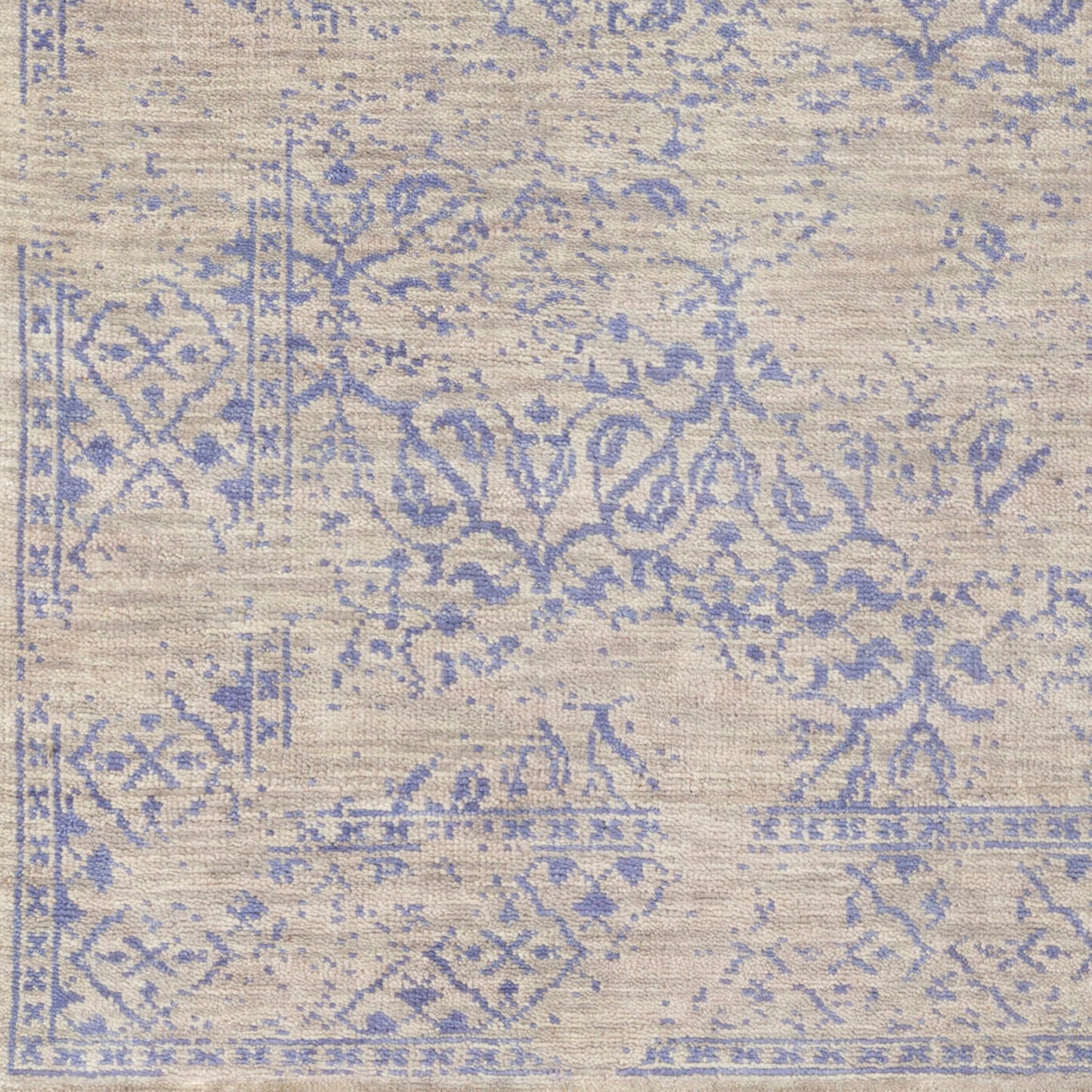Alfombra de lana Transcendent TNS-9013 de 1,52 m x 2,74 m, hecha a mano