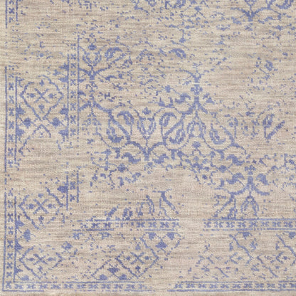 Alfombra de lana Transcendent TNS-9013 de 1,52 m x 2,74 m, hecha a mano