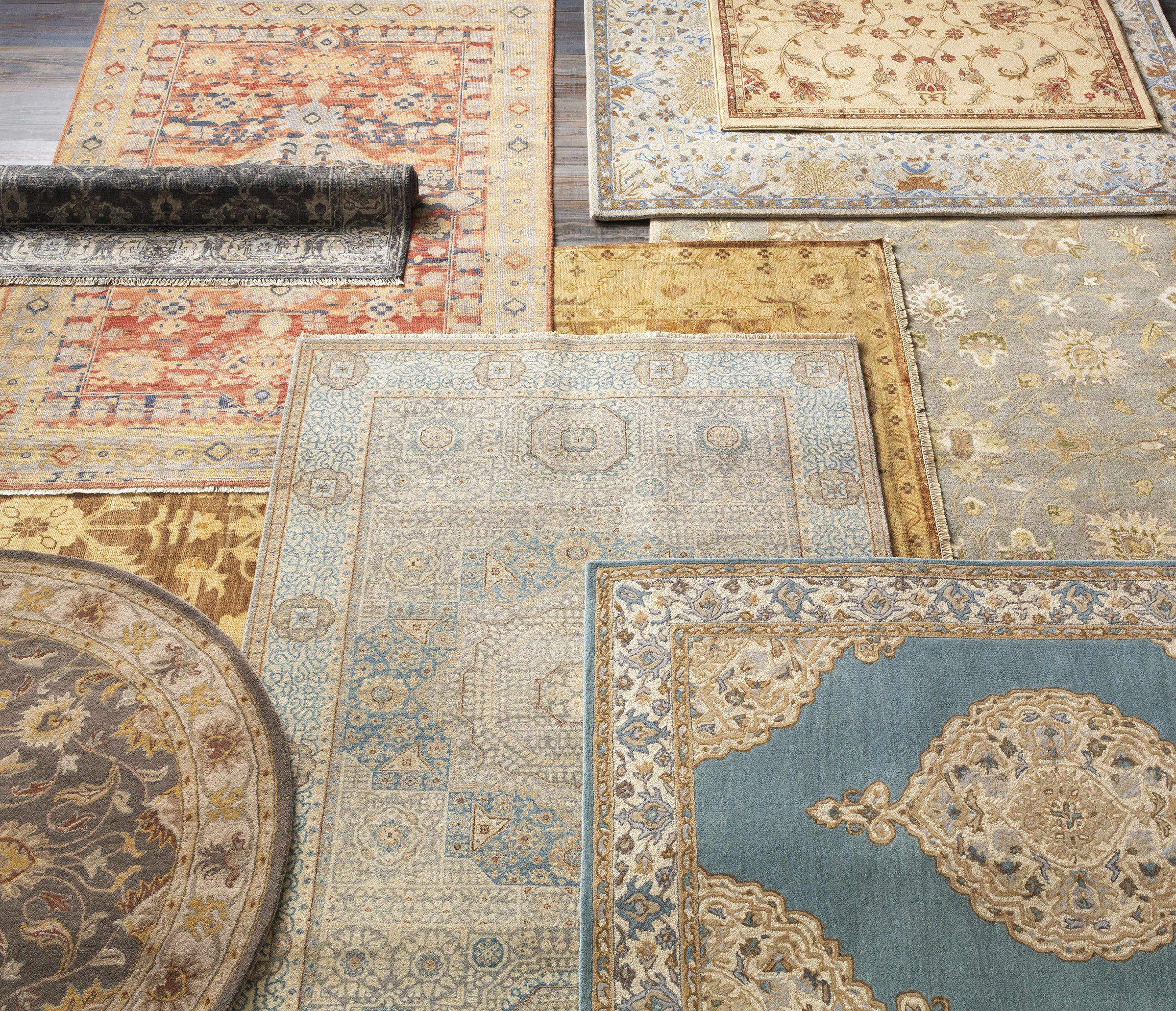 Hillcrest HIL-9011 Hand Knotted Rug