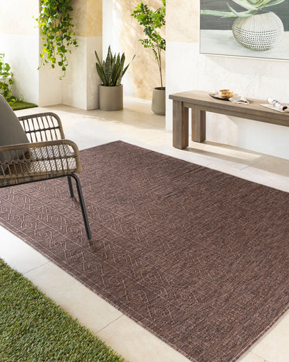 Terrace TRC-2300 9' x 12' Machine Woven Indoor/Outdoor Area Rug