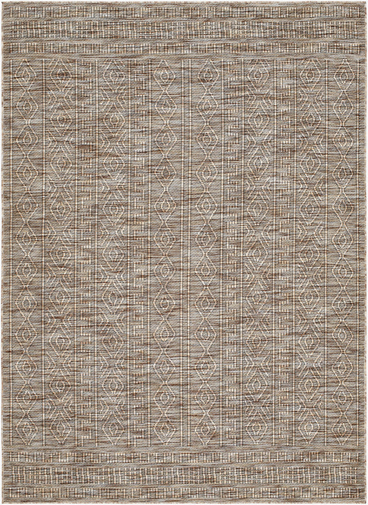 Terrace TRC-2304 5' x 7' Machine Woven Indoor/Outdoor Area Rug