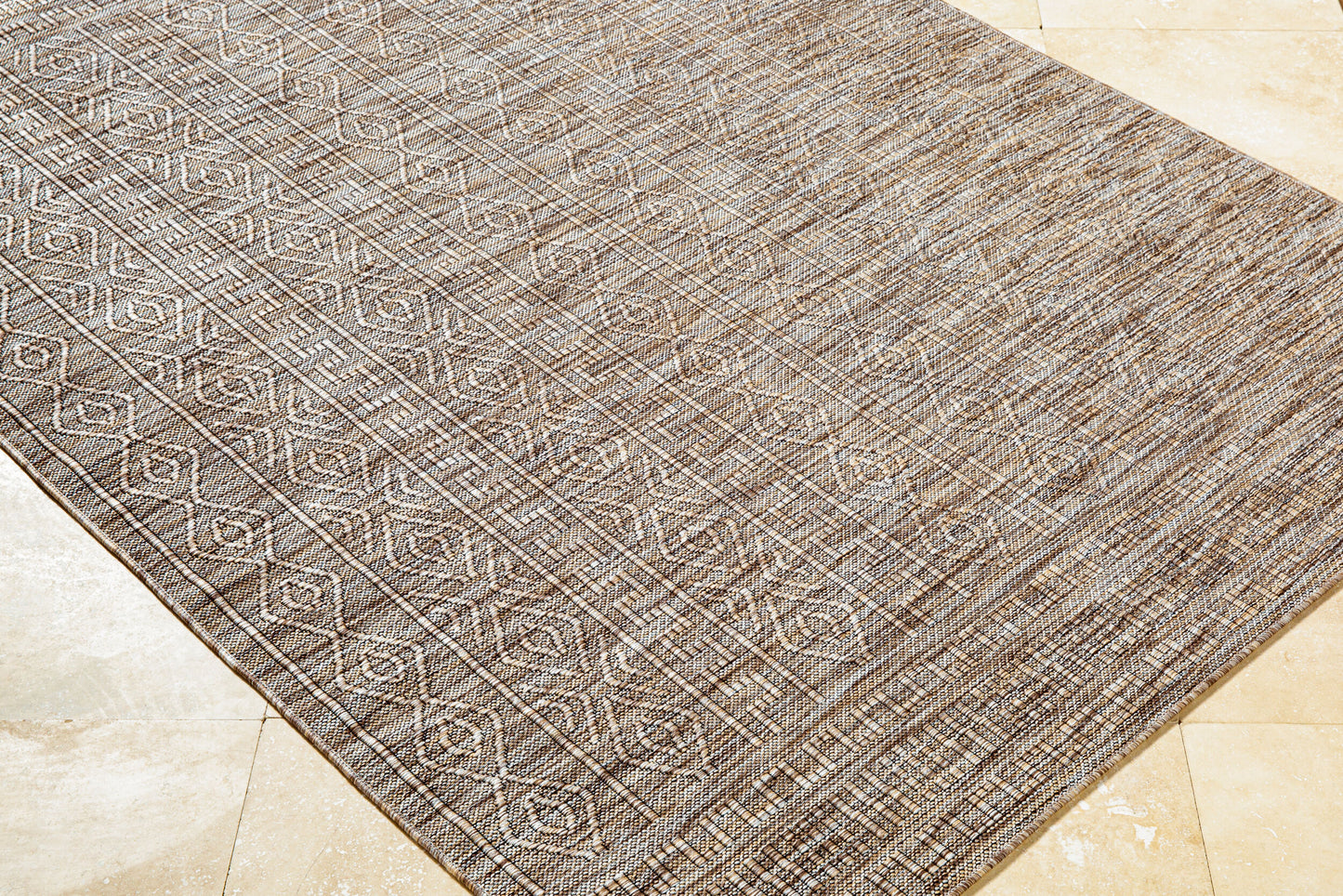 Terrace TRC-2304 5' x 7' Machine Woven Indoor/Outdoor Area Rug
