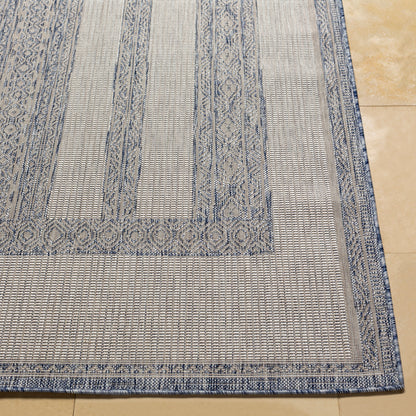 Alfombra Tuareg TRG-2302 de 1,83 m x 2,74 m, tejida a máquina, para interior y exterior
