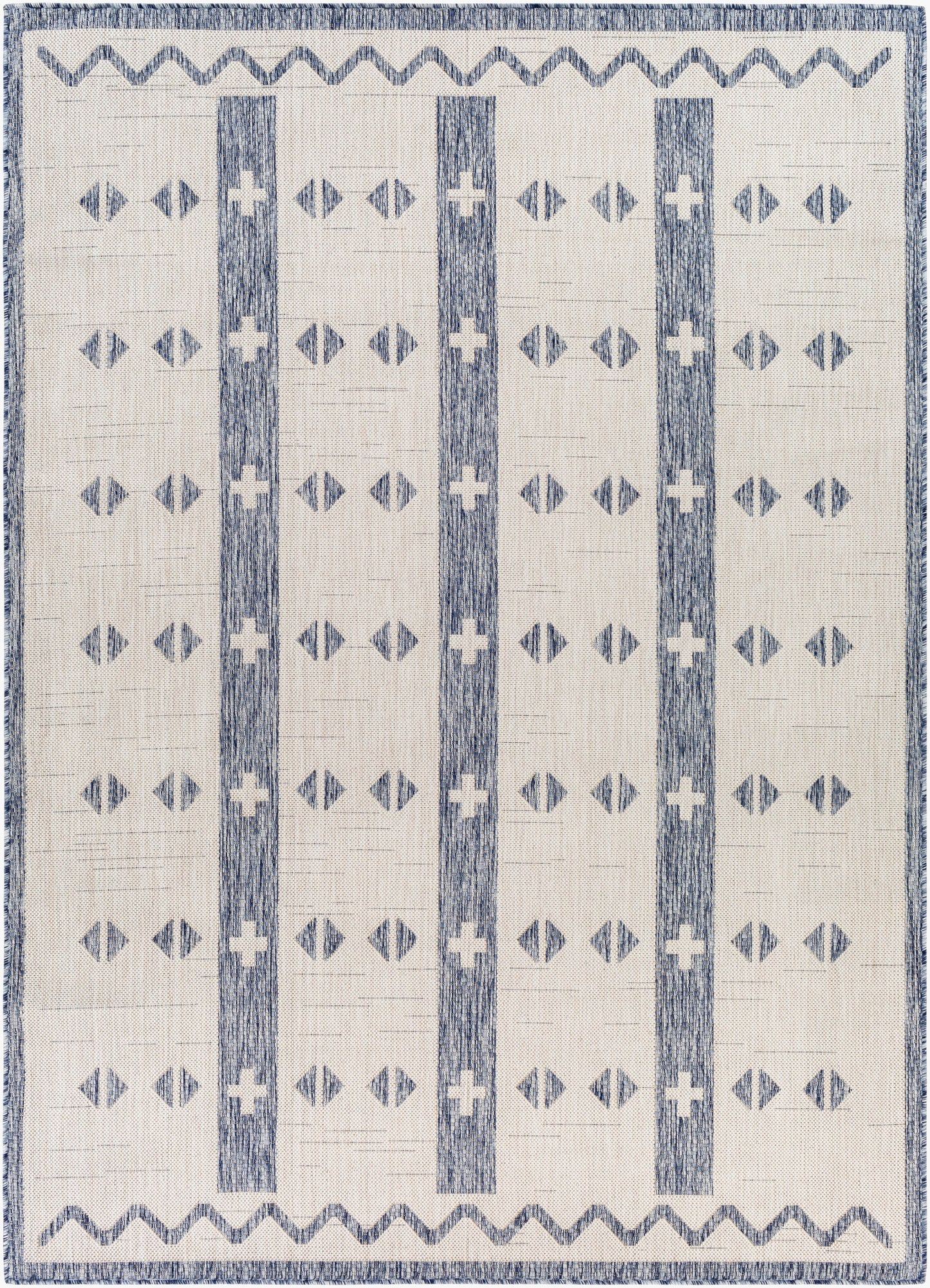 Tuareg TRG-2308 8' x 10' Machine Woven Indoor/Outdoor Area Rug