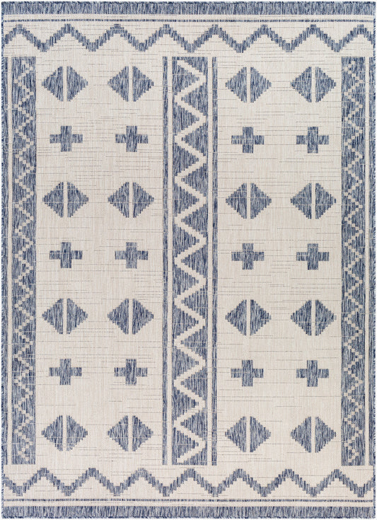 Tuareg TRG-2310 5' x 7' Machine Woven Indoor/Outdoor Area Rug
