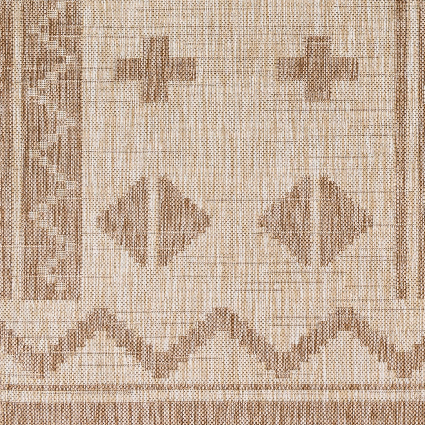 Alfombra Tuareg TRG-2311 de 1,83 m x 2,74 m, tejida a máquina, para interior y exterior