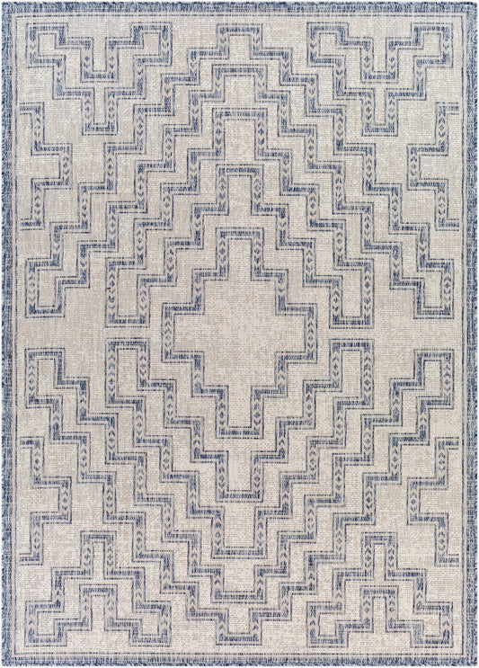 Tuareg TRG-2314 6' x 9' Machine Woven Indoor/Outdoor Area Rug