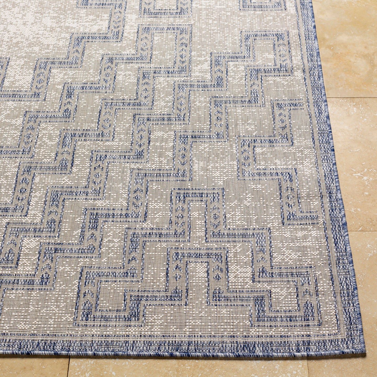 Tuareg TRG-2314 6' x 9' Machine Woven Indoor/Outdoor Area Rug