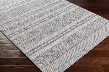 Alfombra Tuareg TRG-2329 de 1,52 m x 2,13 m, tejida a máquina, para interior y exterior