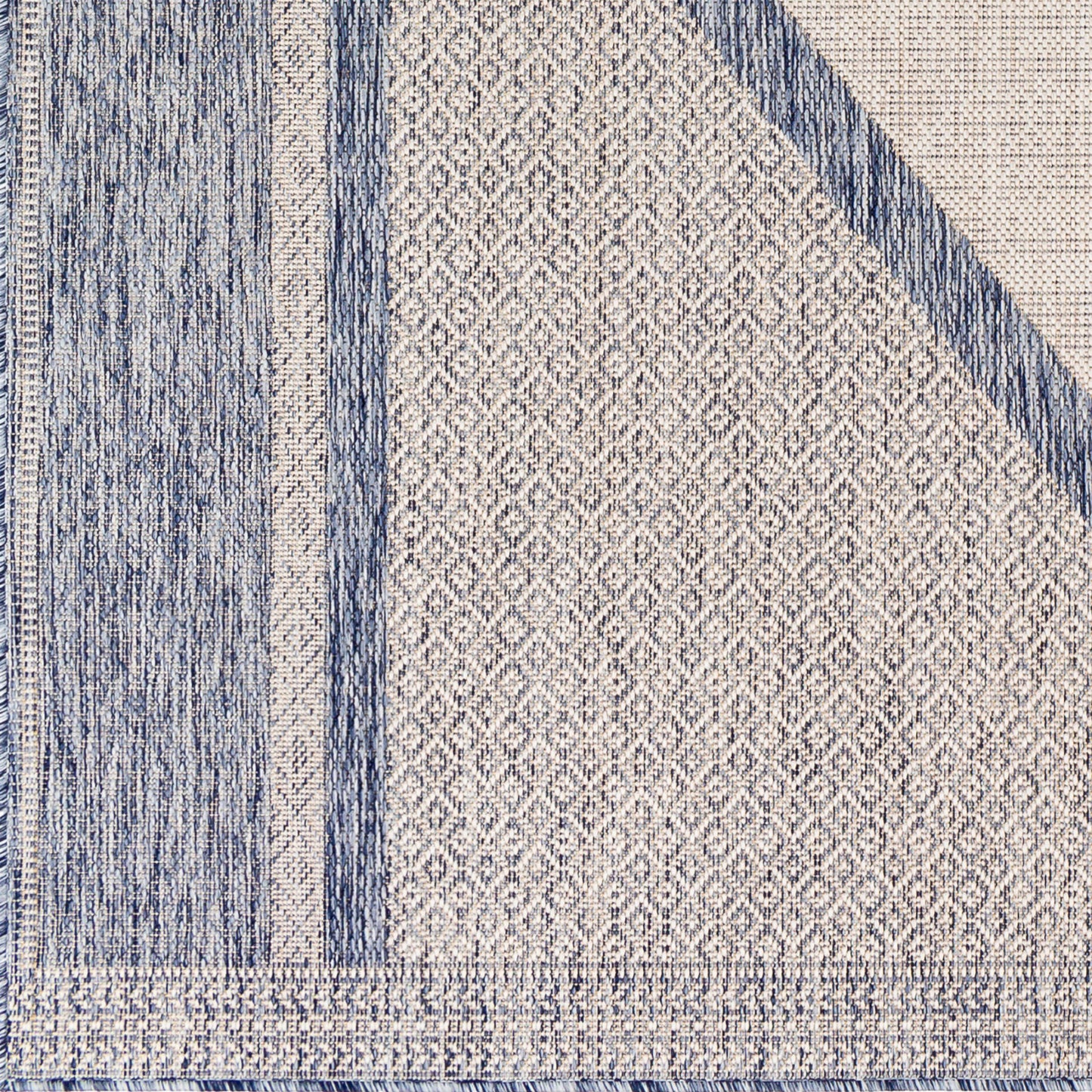 Alfombra Tuareg TRG-2332 de 1,52 m x 2,13 m, tejida a máquina, para interior y exterior