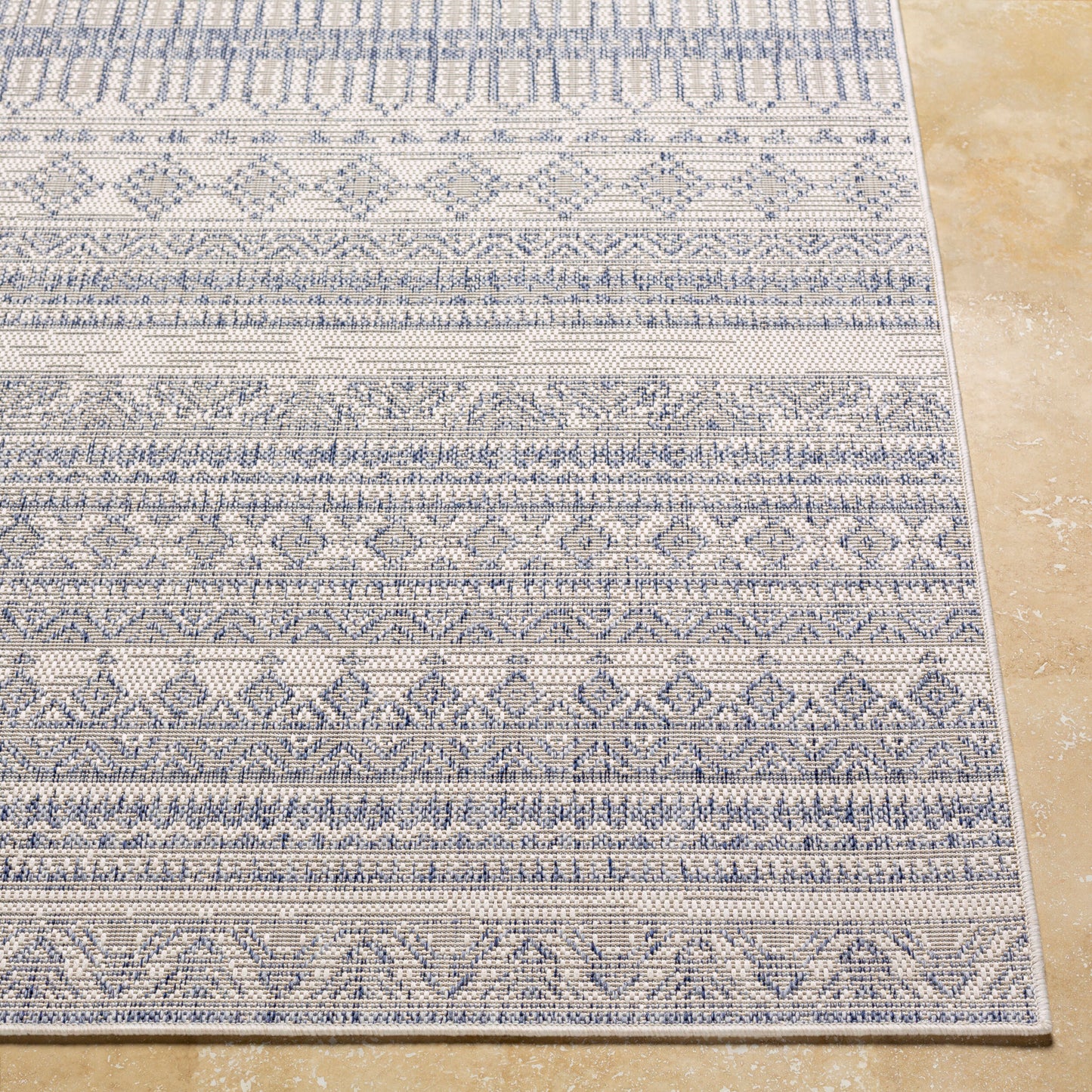 Tuareg TRG-2338 8' x 10' Machine Woven Indoor/Outdoor Area Rug