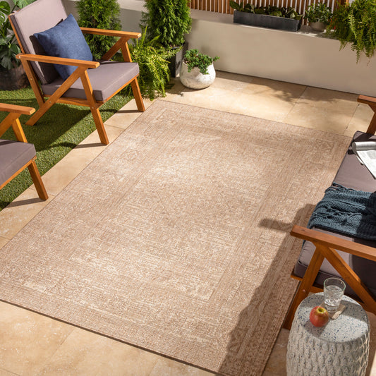 Tuareg TRG-2343 6' x 9' Machine Woven Indoor/Outdoor Area Rug