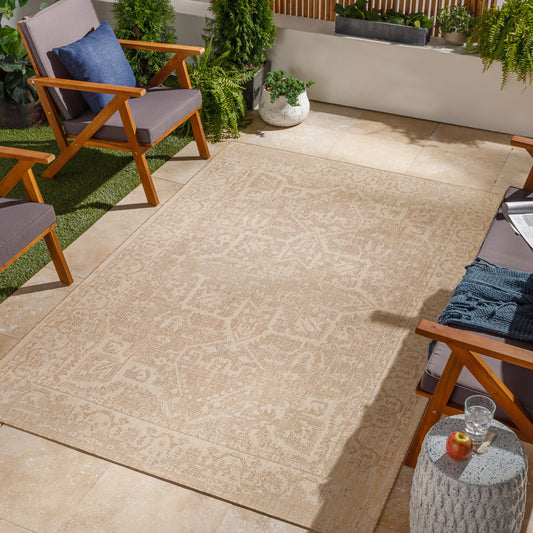 Tuareg TRG-2347 6' x 9' Machine Woven Indoor/Outdoor Area Rug