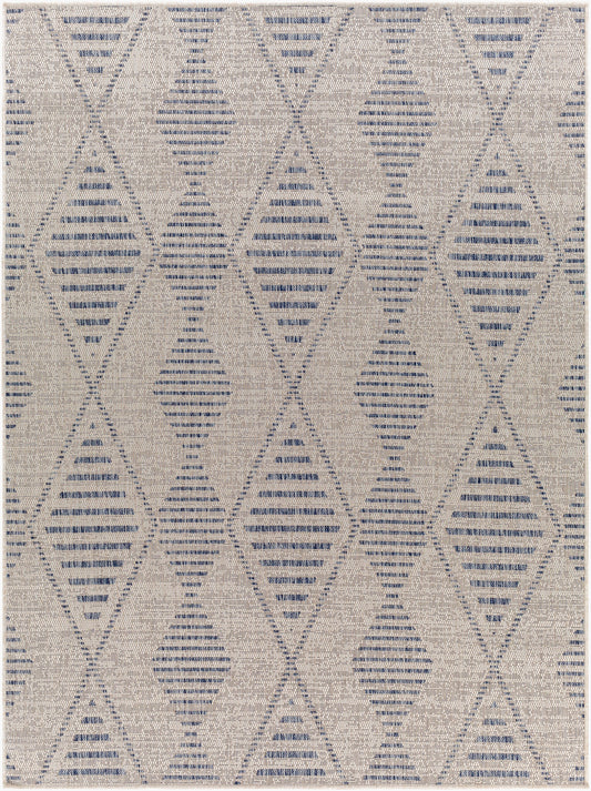 Tuareg TRG-2349 6' x 9' Machine Woven Indoor/Outdoor Area Rug