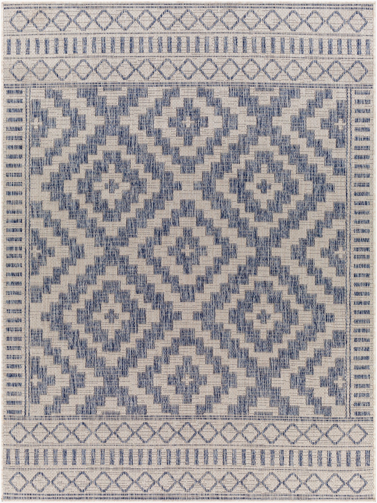 Tuareg TRG-2352 8' x 10' Machine Woven Indoor/Outdoor Area Rug