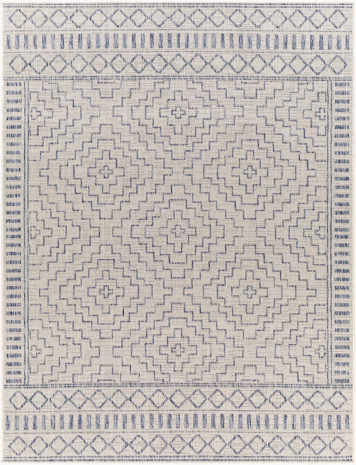Tuareg TRG-2353 5' x 7' Machine Woven Indoor/Outdoor Area Rug