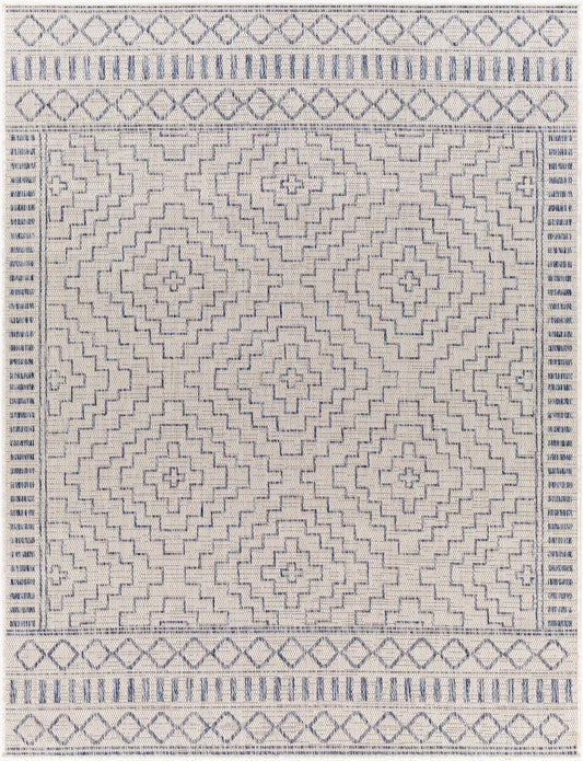 Tuareg TRG-2353 5' x 7' Machine Woven Indoor/Outdoor Area Rug