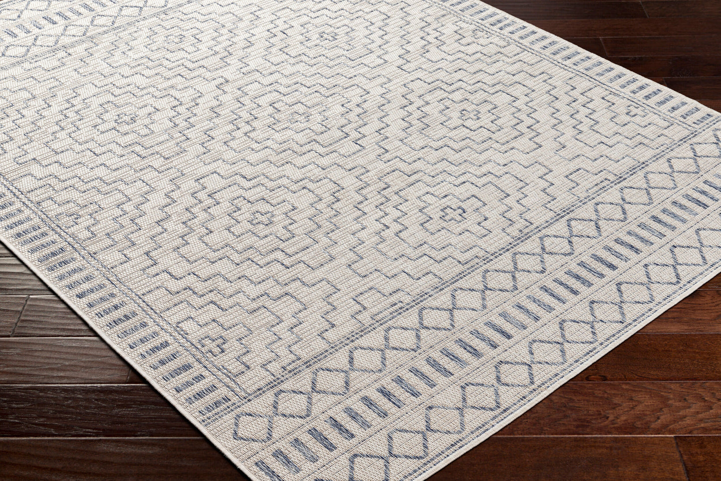 Tuareg TRG-2353 5' x 7' Machine Woven Indoor/Outdoor Area Rug