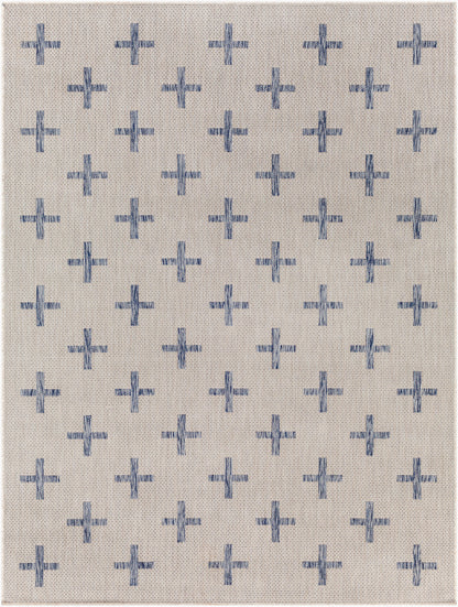 Tuareg TRG-2358 5' x 7' Machine Woven Indoor/Outdoor Area Rug