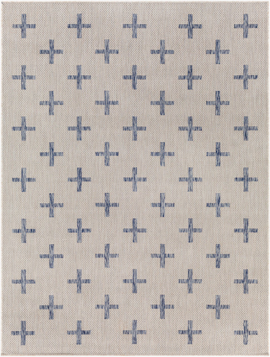 Tuareg TRG-2358 8' x 10' Machine Woven Indoor/Outdoor Area Rug
