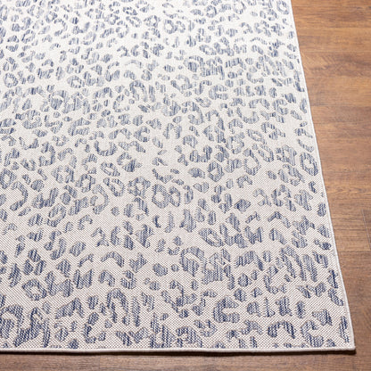Alfombra Tuareg TRG-2363 de 1,52 m x 2,13 m, tejida a máquina, para interior y exterior