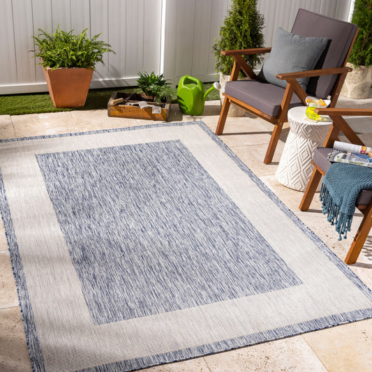 Tuareg TRG-2366 6' x 9' Machine Woven Indoor/Outdoor Area Rug