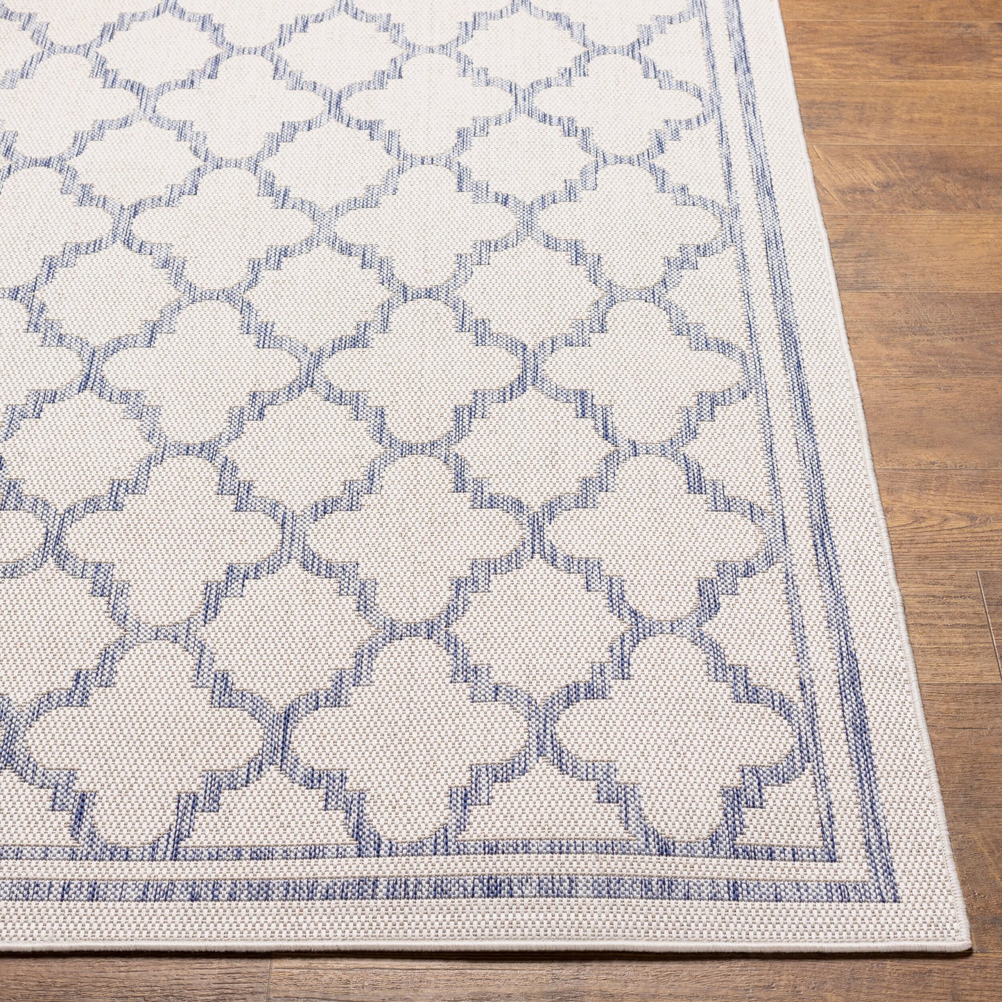 Alfombra Tuareg TRG-2375 de 1,52 m x 2,13 m, tejida a máquina, para interior y exterior