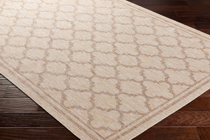 Alfombra Tuareg TRG-2376 de 1,52 m x 2,13 m, tejida a máquina, para interior y exterior
