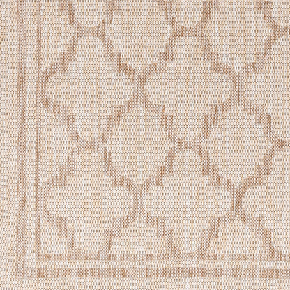 Alfombra Tuareg TRG-2376 de 1,52 m x 2,13 m, tejida a máquina, para interior y exterior