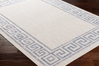 Alfombra Tuareg TRG-2379 de 1,52 m x 2,13 m, tejida a máquina, para interior y exterior